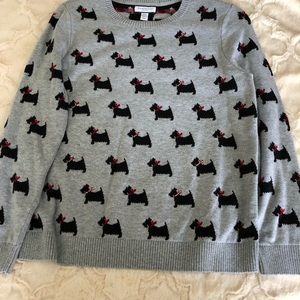 Charter Club P/XL Pullover SCOTTY DOG Sweater